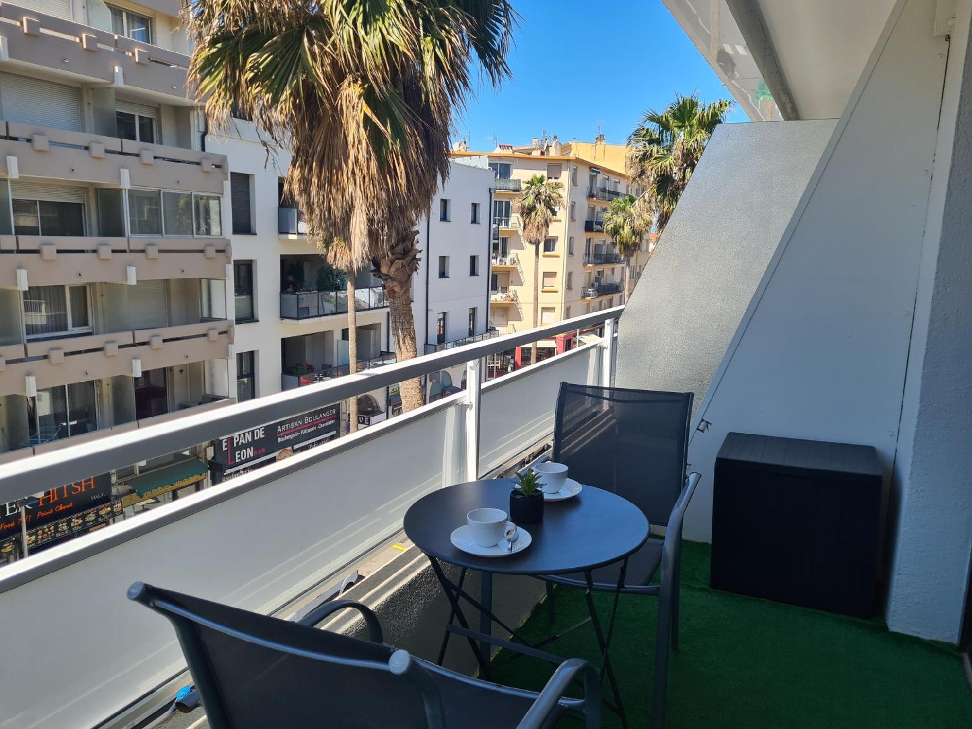 Appartement Mediterranee 150M De La Plage Canet Exterior foto